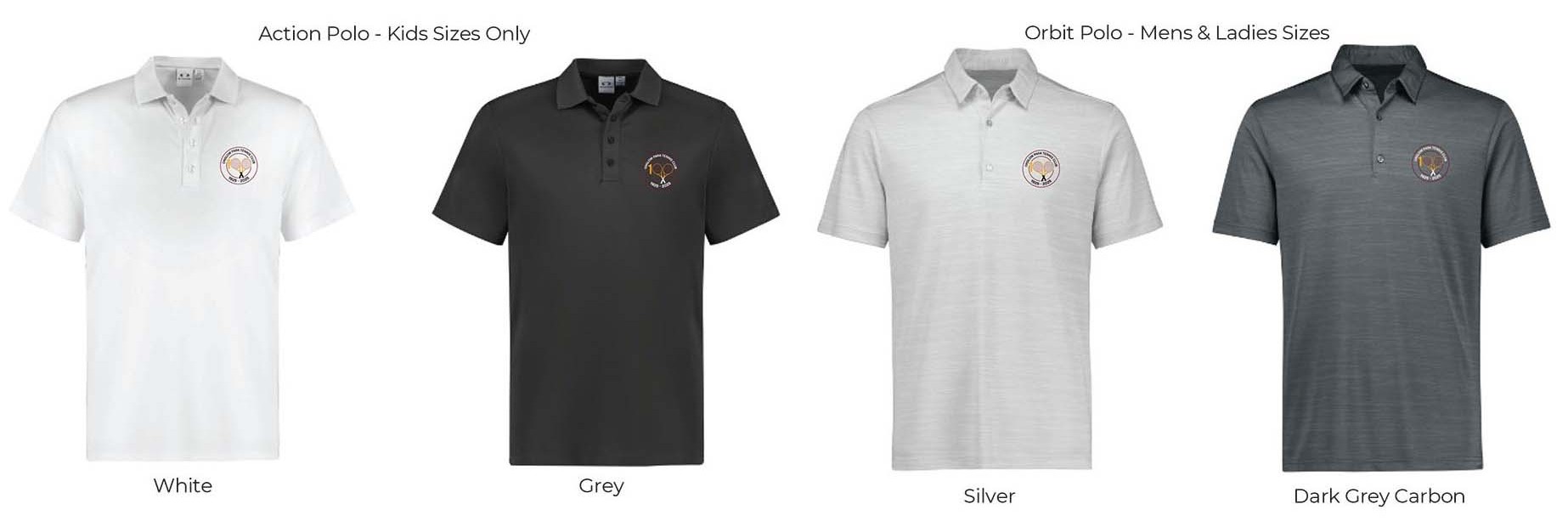 commemorative T shirt options